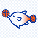 河豚直播NBA直播平台Logo标志